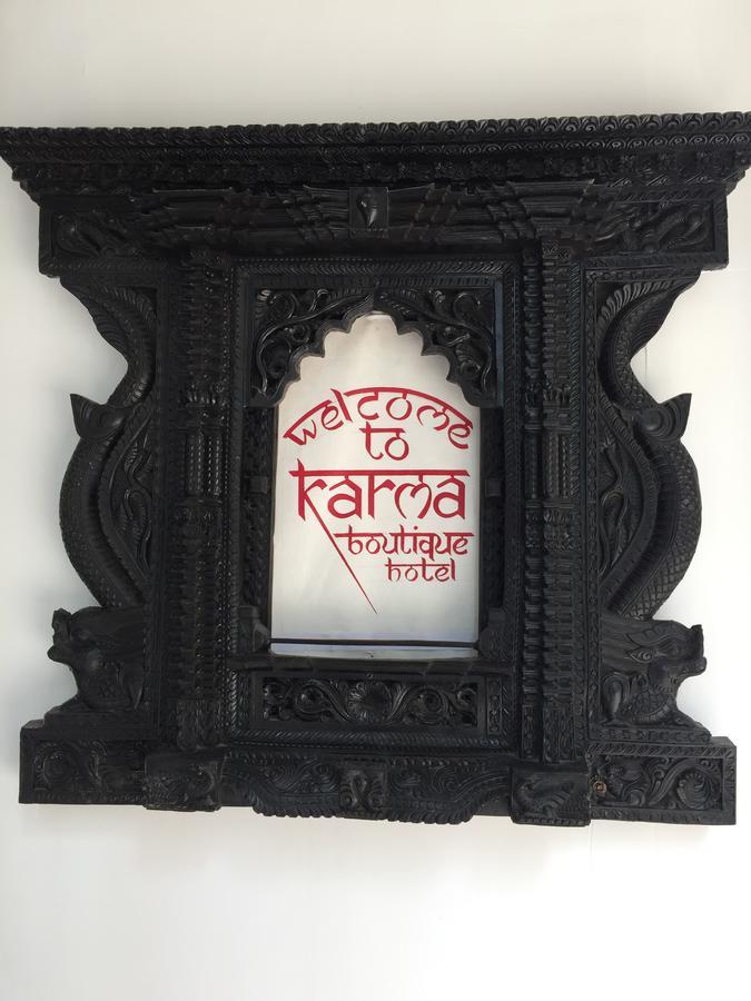 Karma Boutique Hotel Katmandú Exterior foto